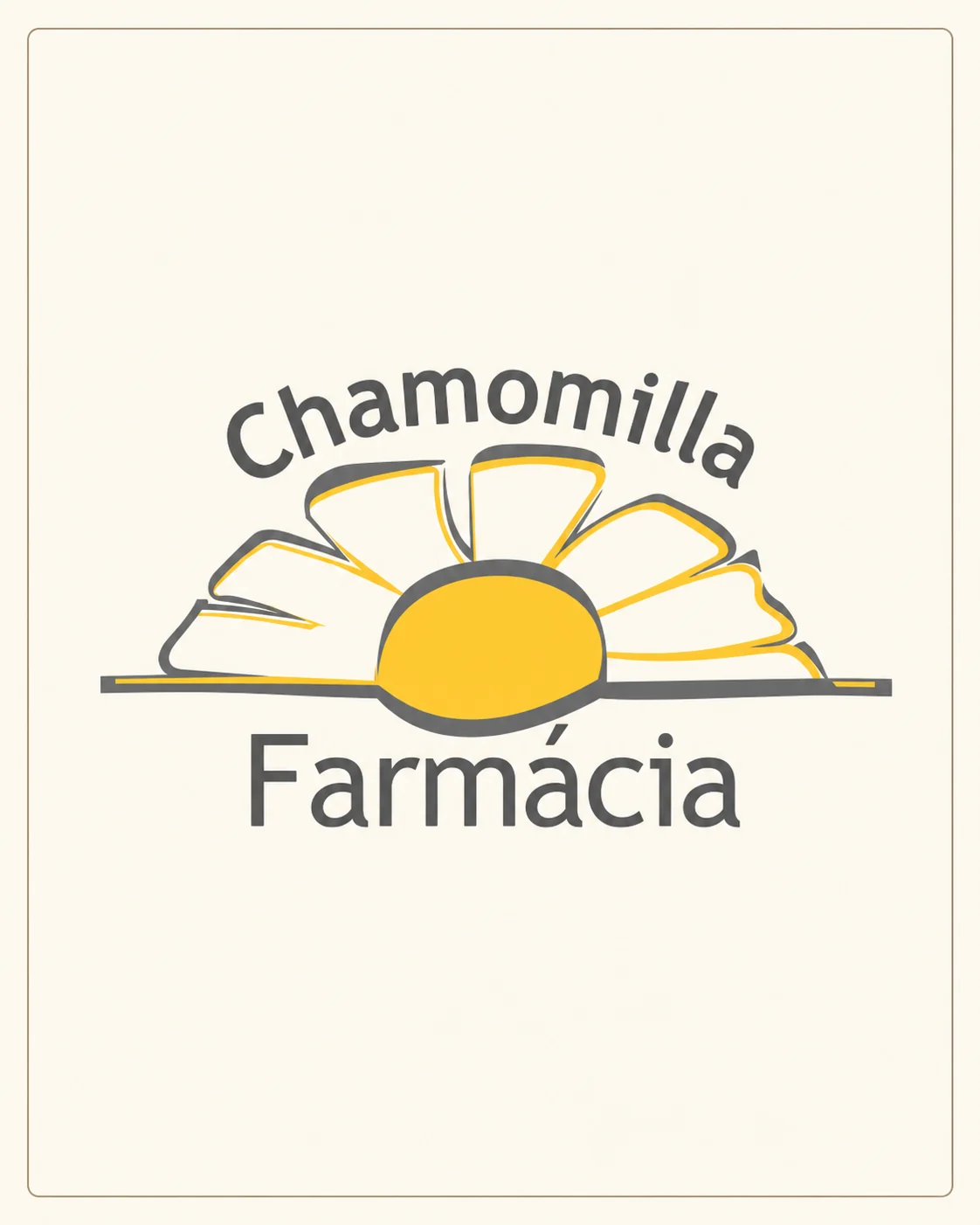 Logotipo histórica da Farmácia Chamomilla